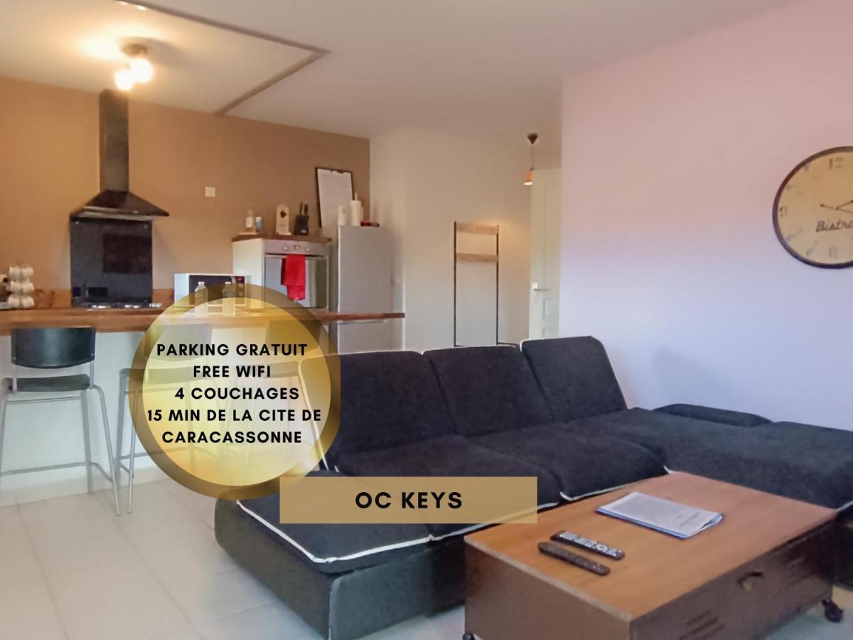 شقة قرقشونه  في *Le Cocon Bistroquet*Oc.Keys/Terrasse/ Parking المظهر الخارجي الصورة